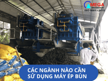  Các ngành cần sử dụng máy ép bùn