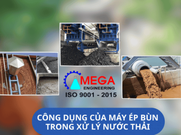  Công dụng của máy ép bùn trong xử lý nước thải