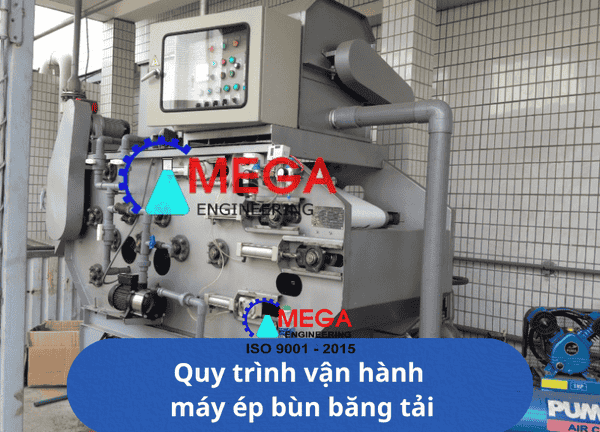 Báo giá máy ép bùn băng tải 2025
