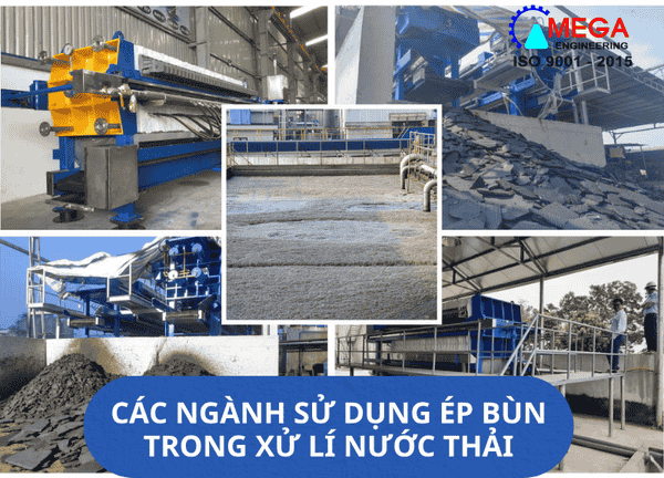 CÔNG DỤNG CỦA MÁY ÉP BÙN TRONG XỬ LÝ NƯỚC THẢI