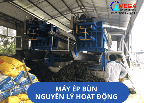 CÔNG DỤNG CỦA MÁY ÉP BÙN TRONG XỬ LÝ NƯỚC THẢI