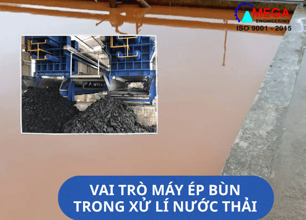 CÔNG DỤNG CỦA MÁY ÉP BÙN TRONG XỬ LÝ NƯỚC THẢI