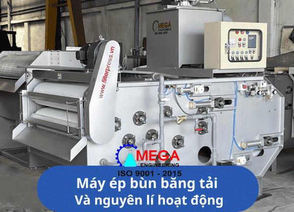 Lợi ích của máy ép bùn băng tải cho nhà máy xử lý nước thải