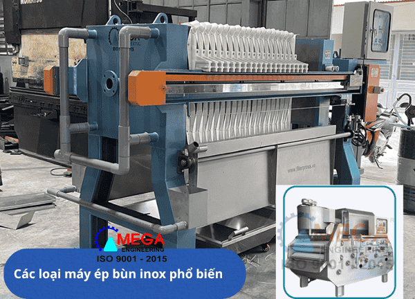 Vì sao nên chọn vật liệu inox cho máy ép bùn trong môi trường hóa chất