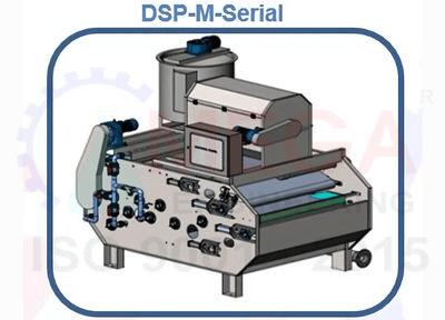 máy ép bùn băng tải DSP-1250