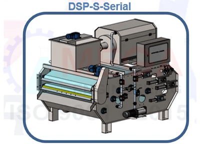 Máy ép bùn băng tải DSP - 1350